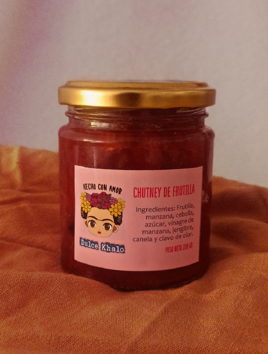 Chutney de frutilla