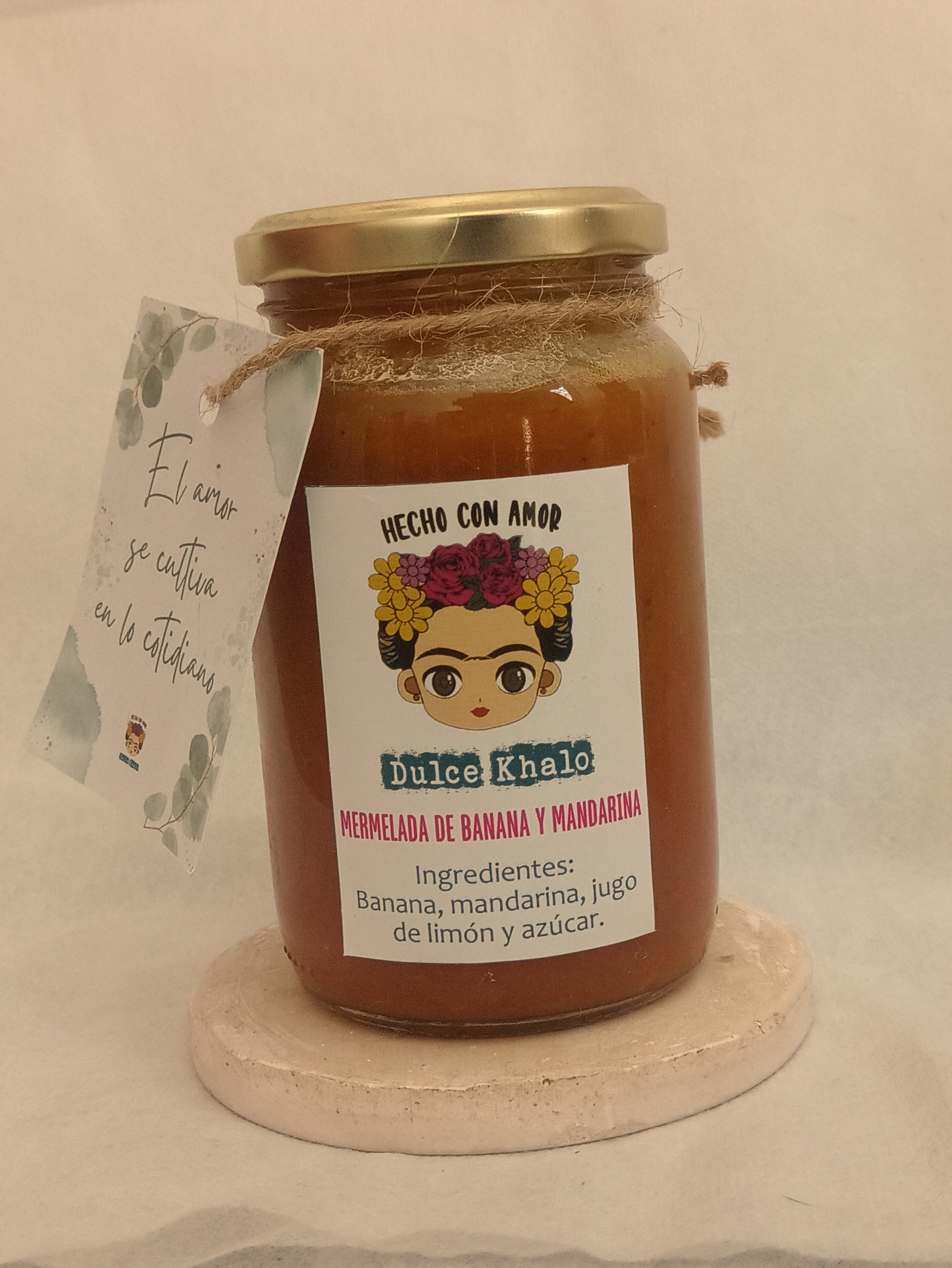 Mermelada de banana y mandarina