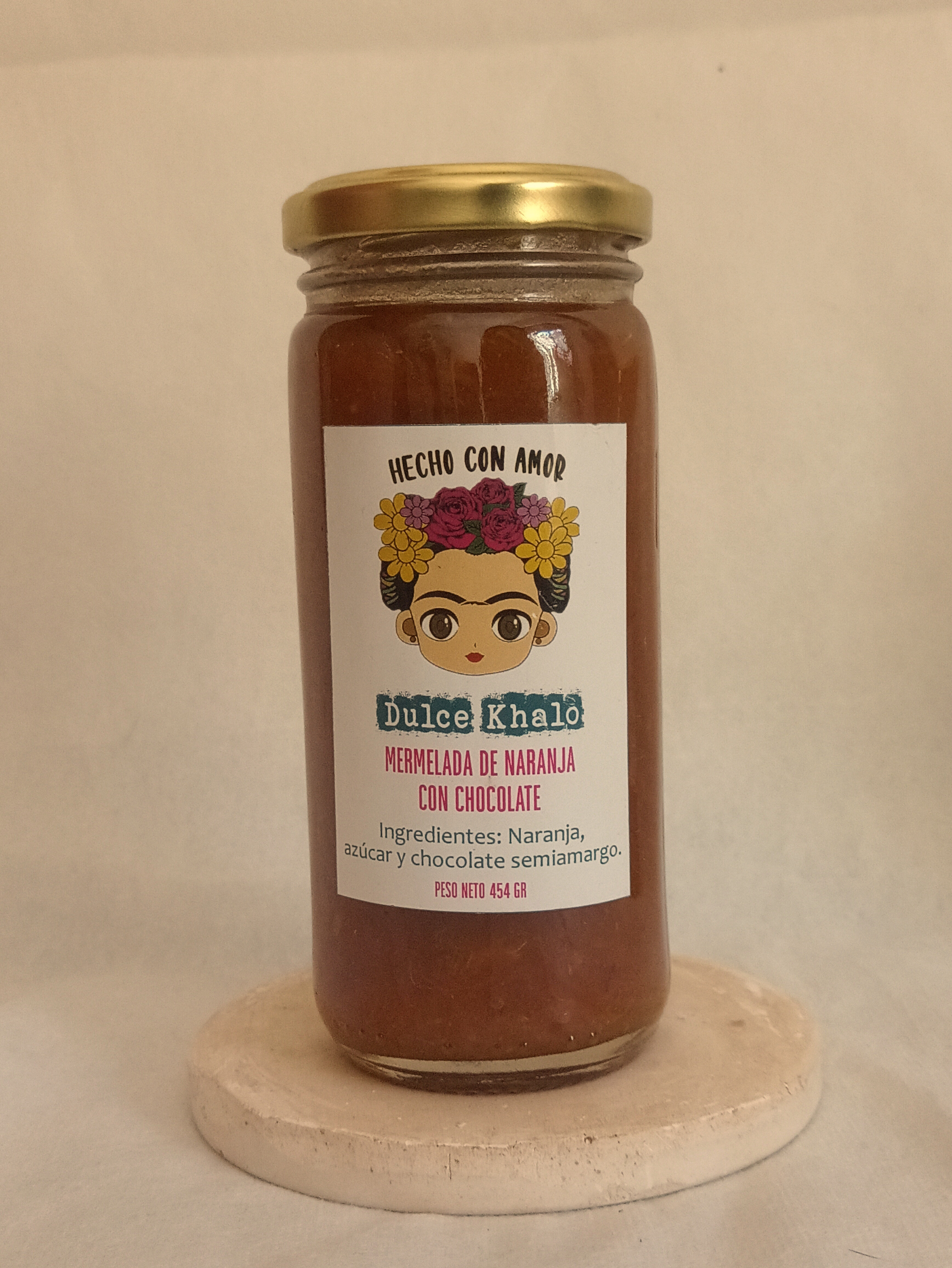 Mermelada de naranja con chocolate gourmet