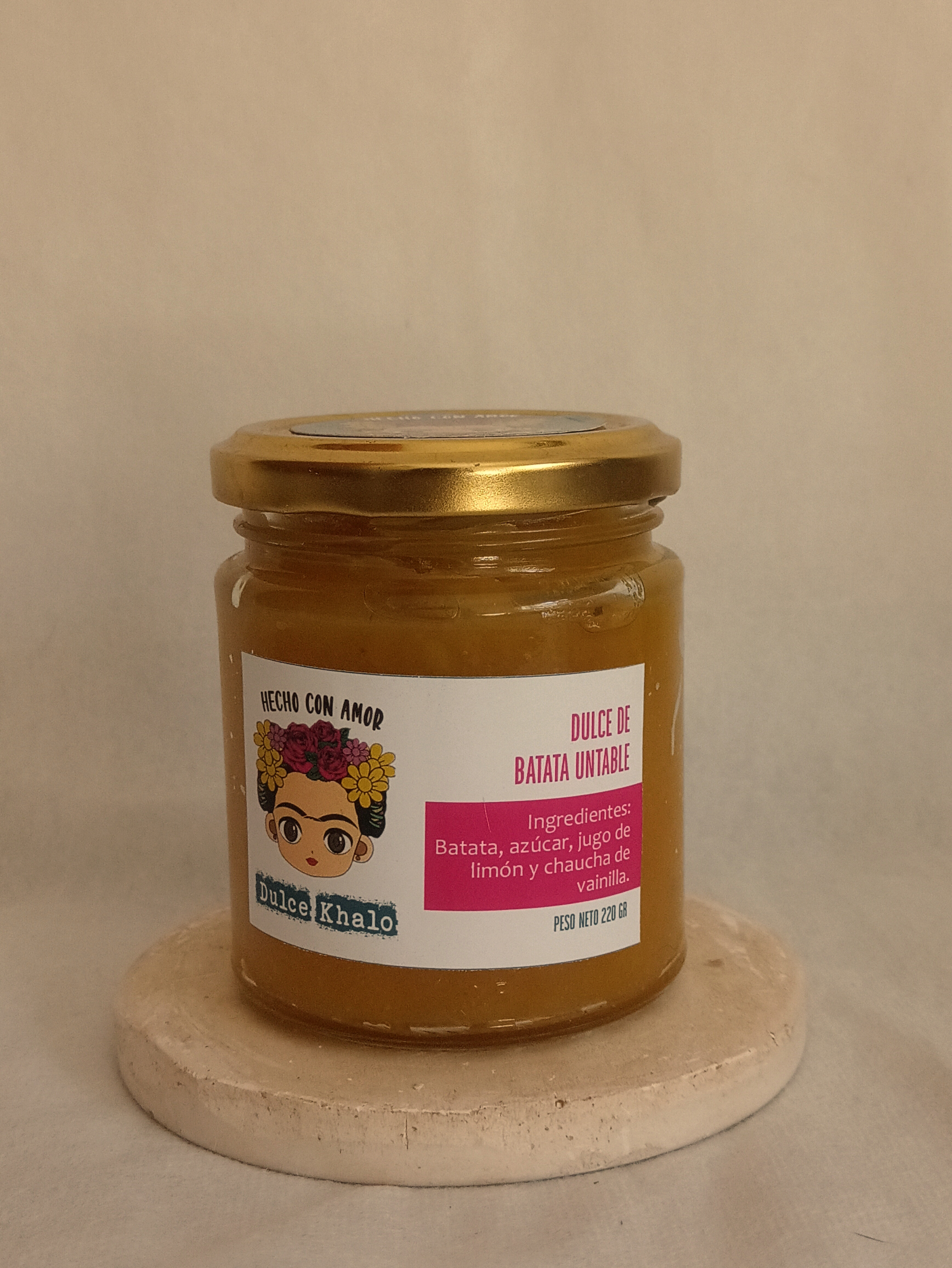 Dulce de batata untable