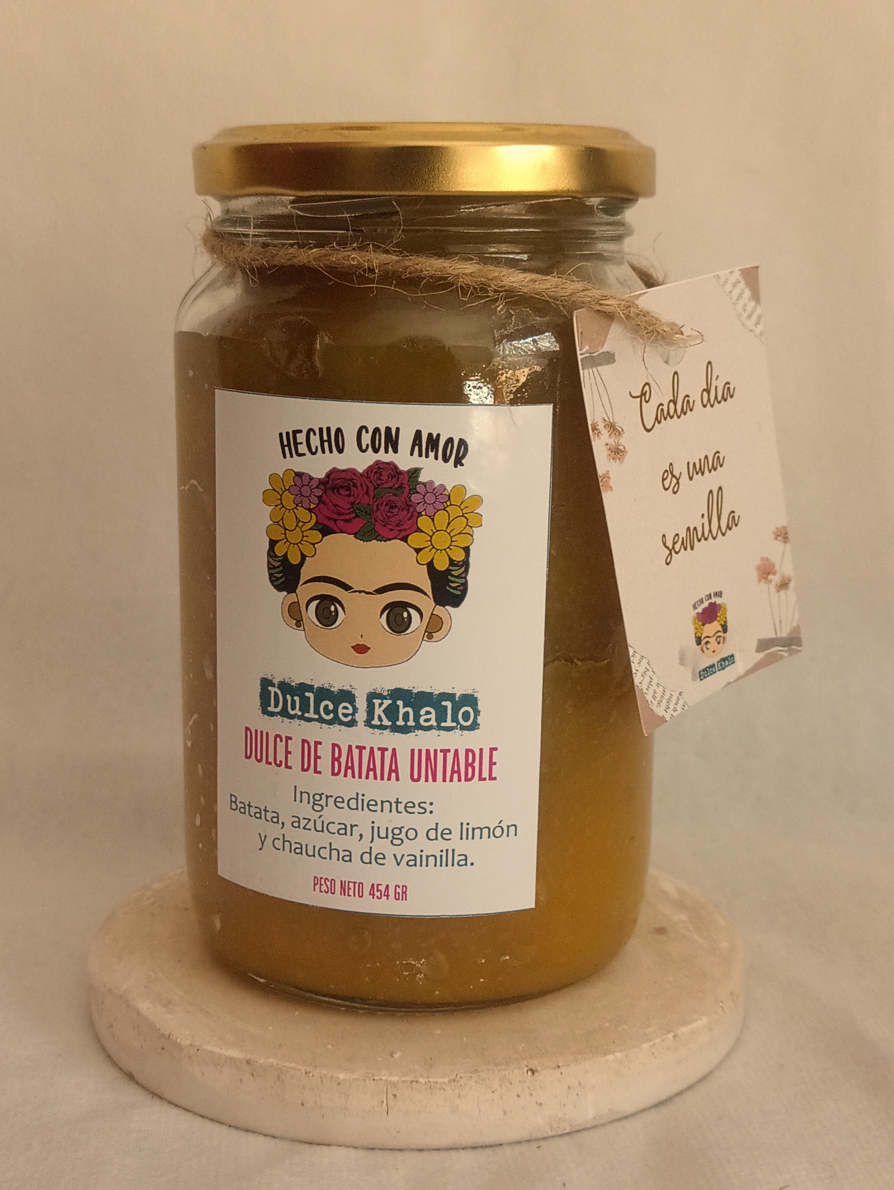 Dulce de batata untable